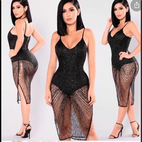 bodysuit dress fashion nova